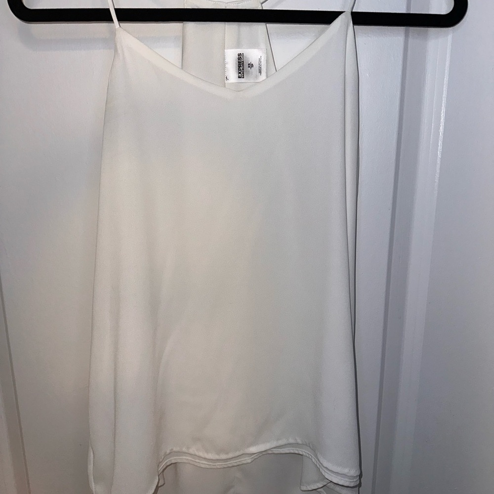 Express White Camisole Flowy Top